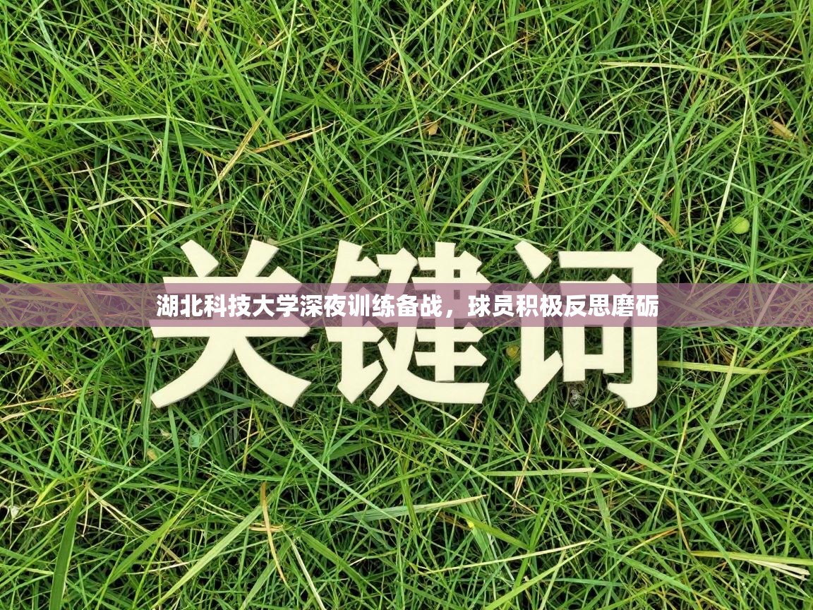湖北科技大学深夜训练备战,球员积极反思磨砺 第2张